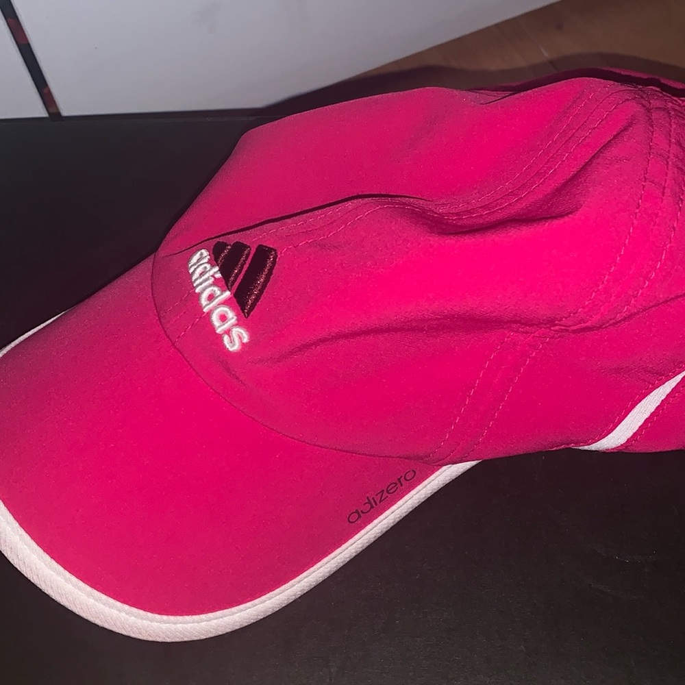 Pink Mesh Adidas Baseball Cap